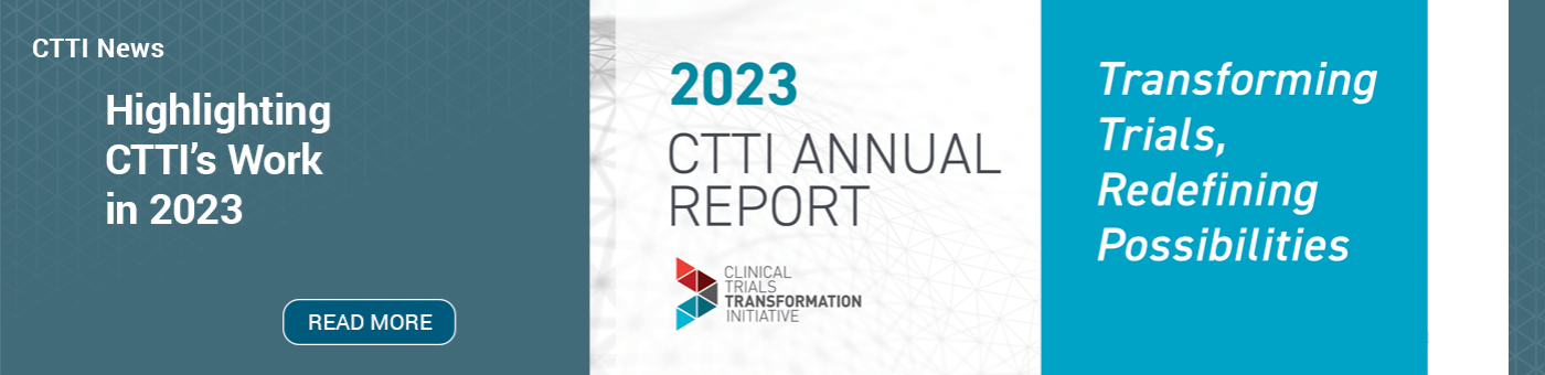 Highlighting CTTI's Work in 2023
